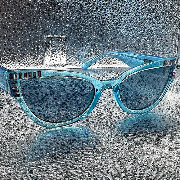 Guess GU7901 89V Turquoise/Other/ Blue Sunglasses Summer Style - Picture 2 of 14